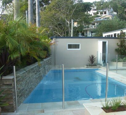 Light Grey Granite Pool