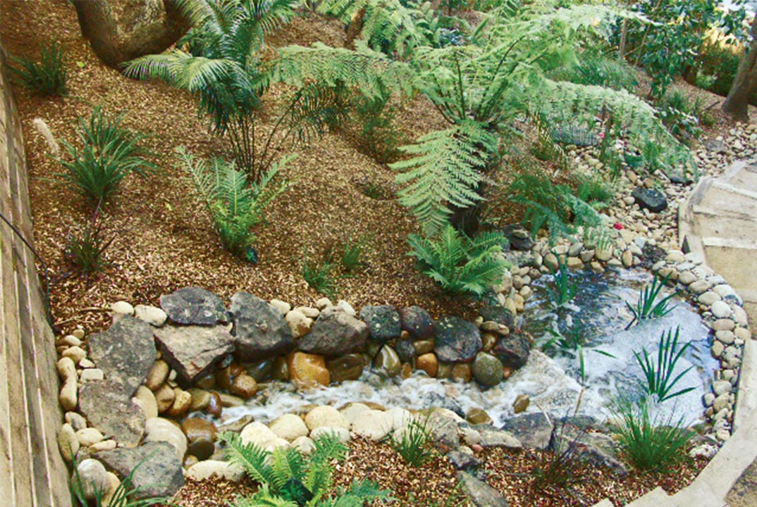 Water Backyard Landscaping Designs